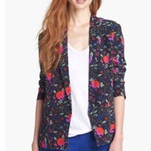Joie floral silk blazer